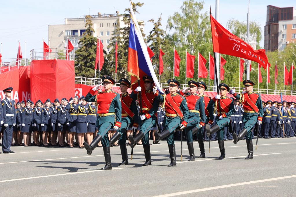 В Самаре проведут репетиции военного Парада Победы
