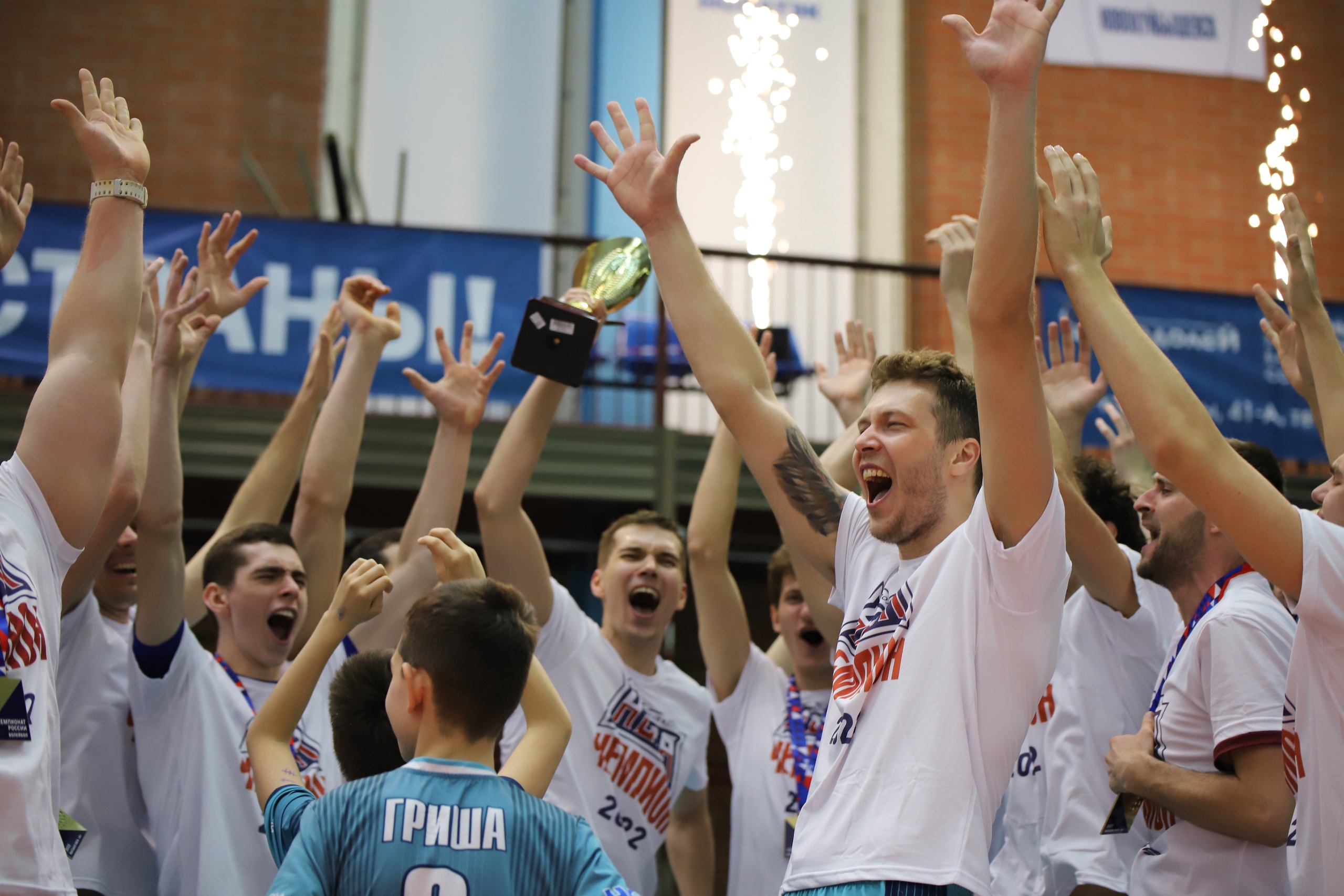 Волейболисты из Новокуйбышевска стали чемпионами Высшей лиги «А»