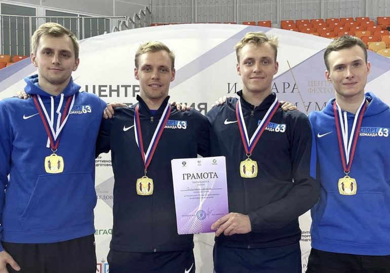 Самарские рапиристы выиграли чемпионат России по фехтованию