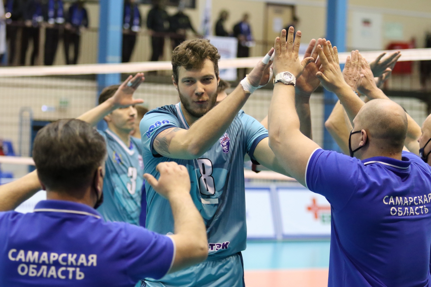 Самарские волейболисты обыграли челябинское «Динамо»