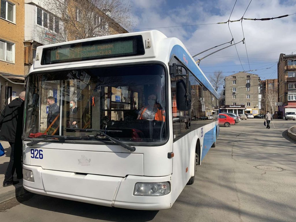 Троллейбусы в Куйбышевском районе Самары пустили по инновационной контактной сети