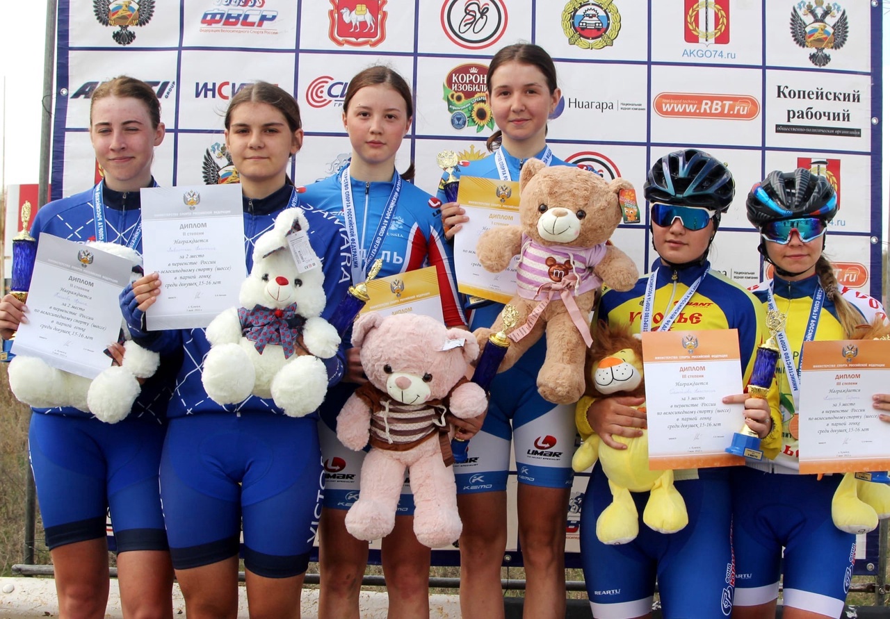 Велогонщицы из Самары привезли медали с первенства страны