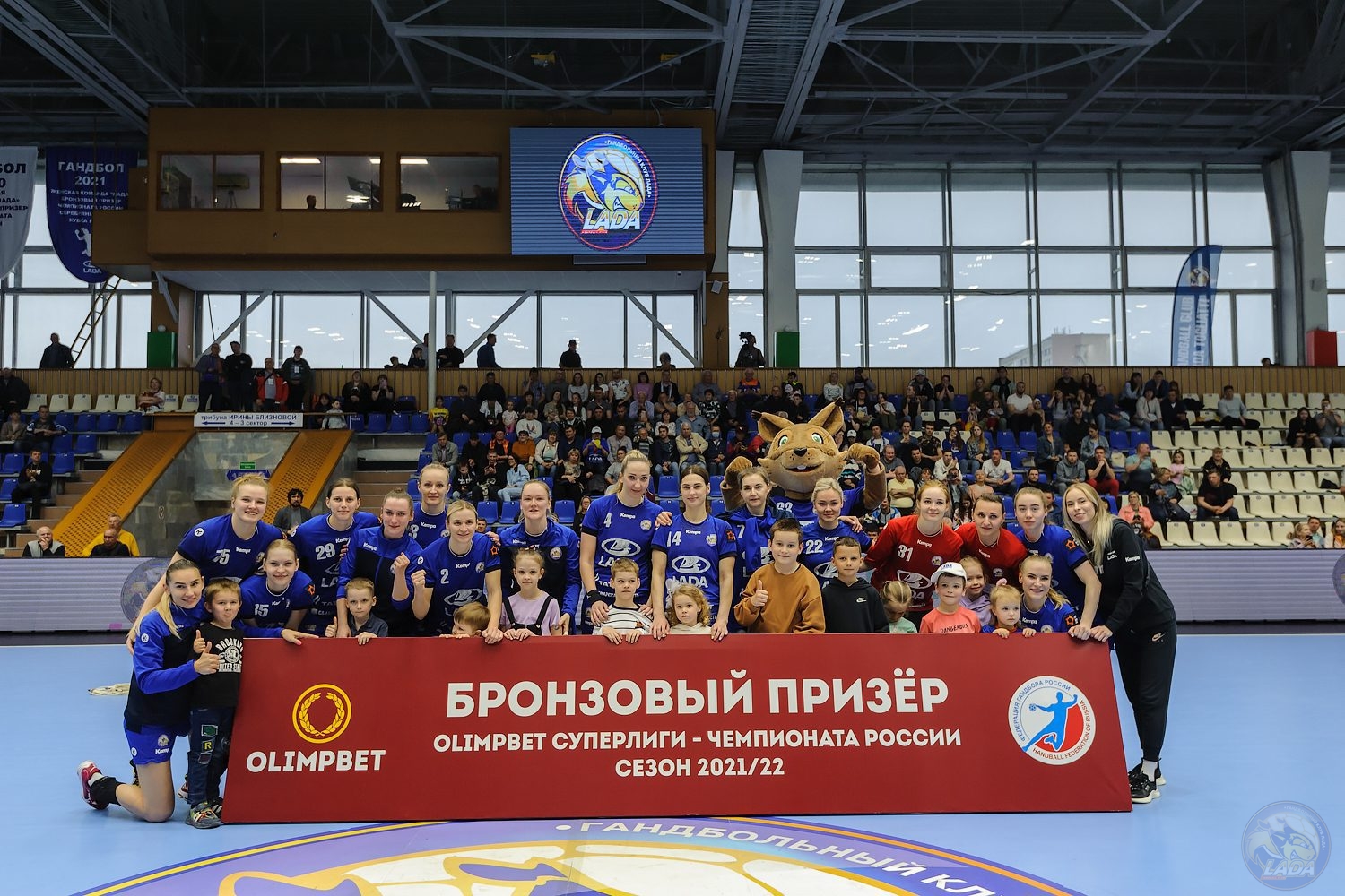 Тольяттинские гандболистки забрали «бронзу» Олимпбет Суперлиги
