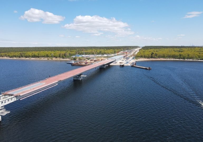 На строительство моста через Волгу добавят более девяти млрд рублей
