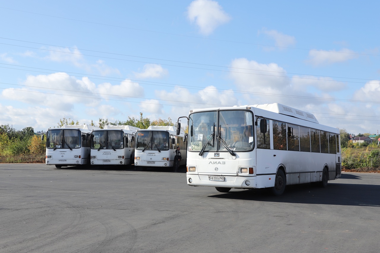Автобус № 67 начал заезжать в Волжский район