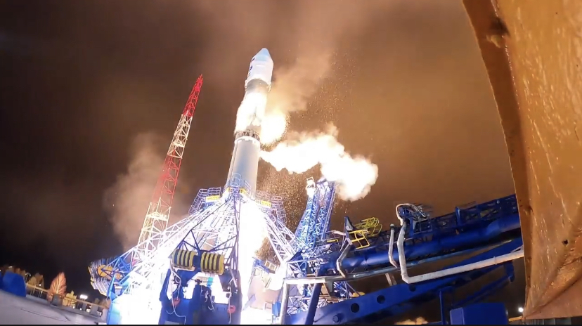 Самарская ракета стартовала с космодрома Плесецк