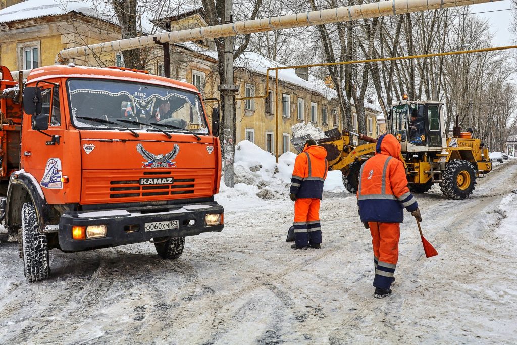 В Самаре ищут подрядчика для зимней уборки дорог