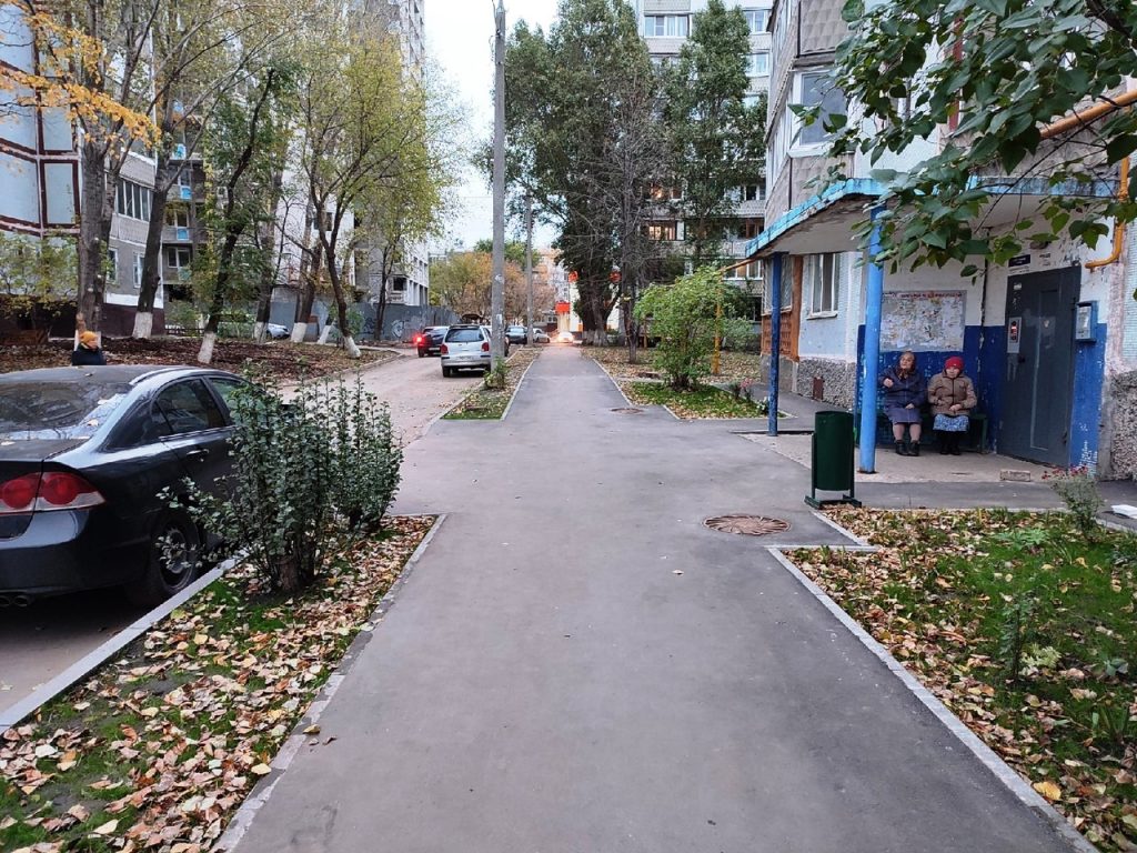 В Кировском районе Самары привели в порядок семь дворов