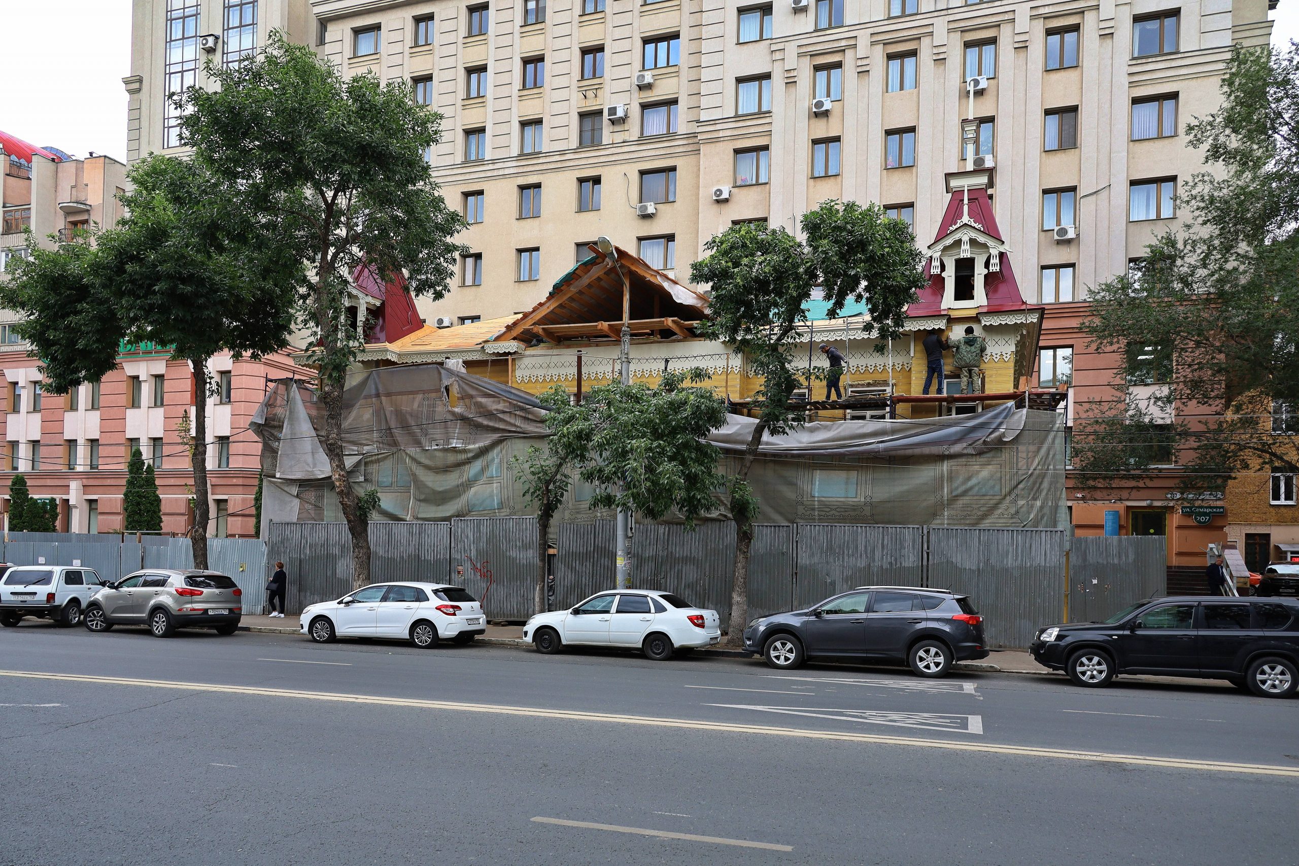 В Самаре завершается реставрация дома Маштакова