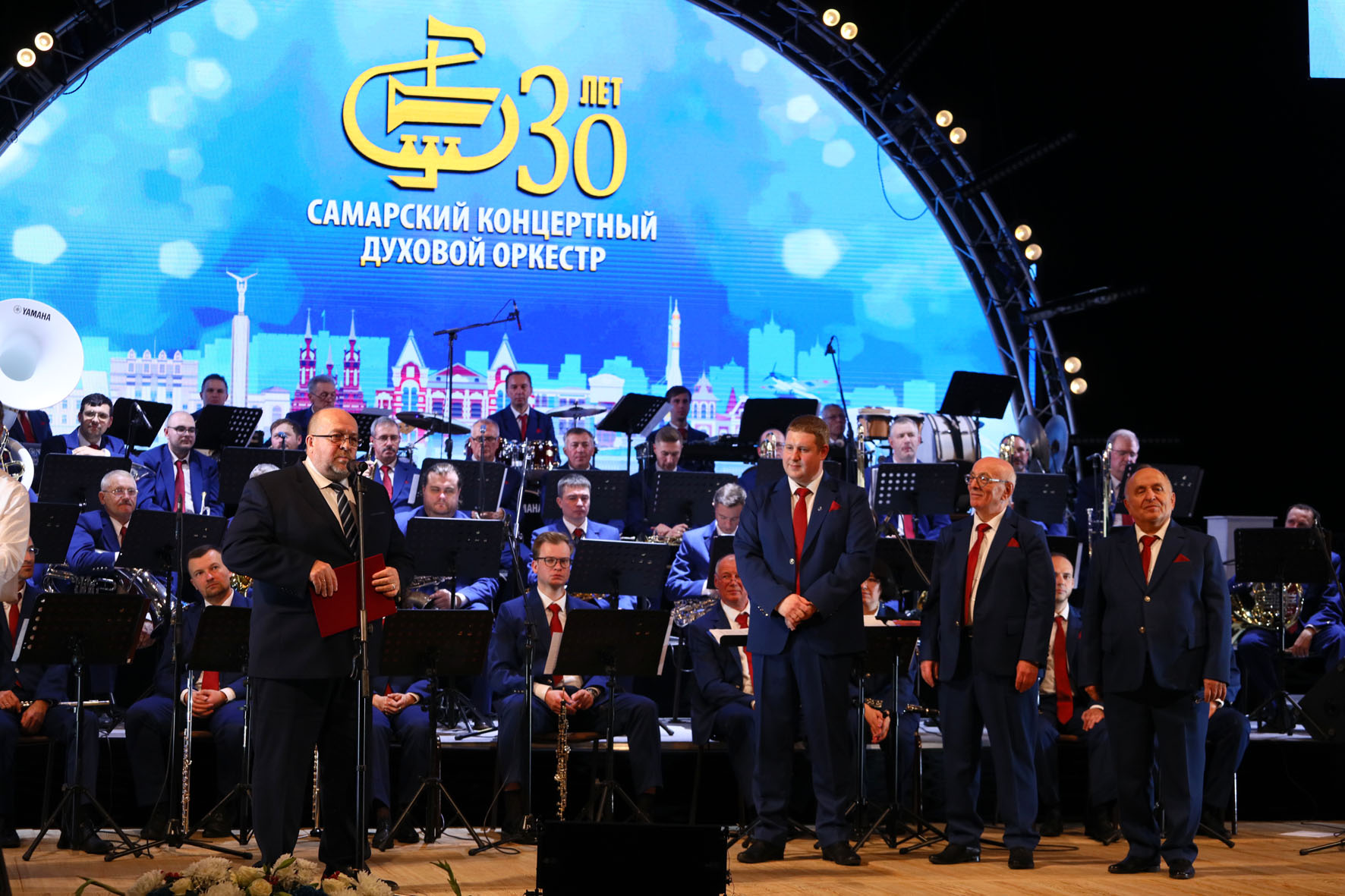 Самарский концертный духовой оркестр отметил свое 30-летие