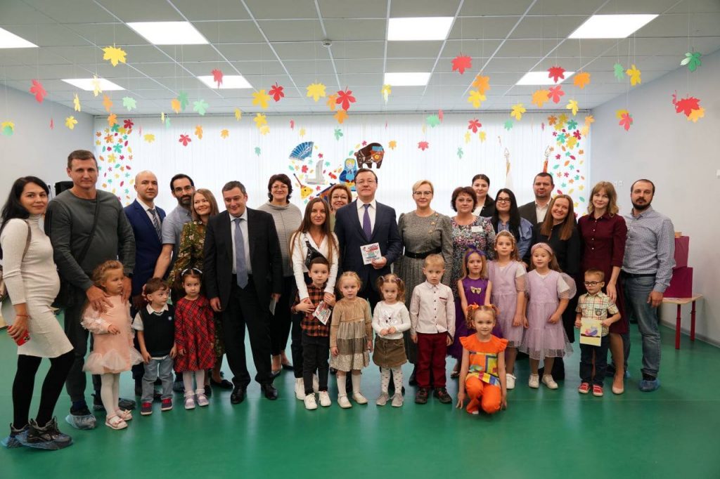 Новый детский сад в Октябрьском районе Самары открыт