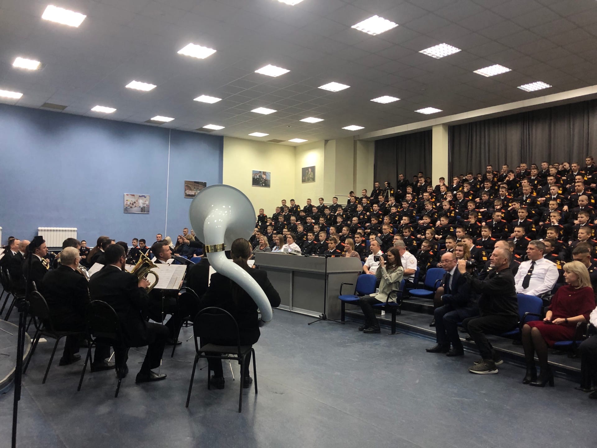 Самарский муниципальный духовой оркестр выступил с новой музыкальной программой