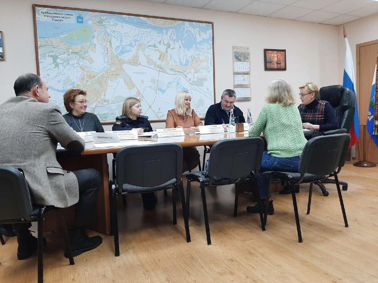 В администрации Куйбышевского района прошла встреча родственников мобилизованных с главой города
