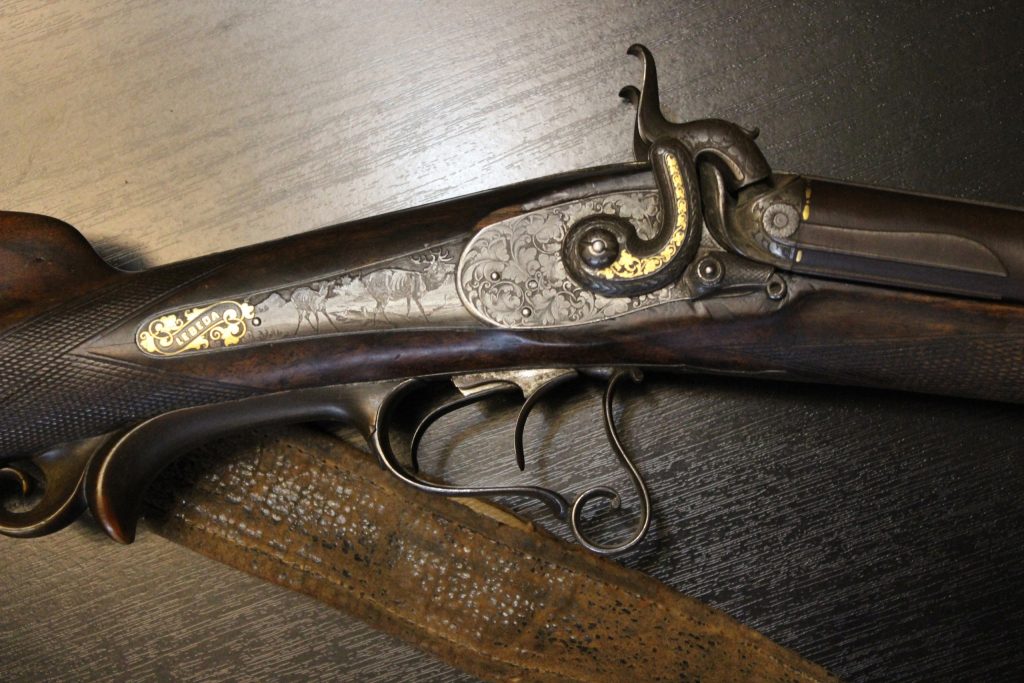 Коллекция музея Алабина пополнилась тремя старинными ружьями