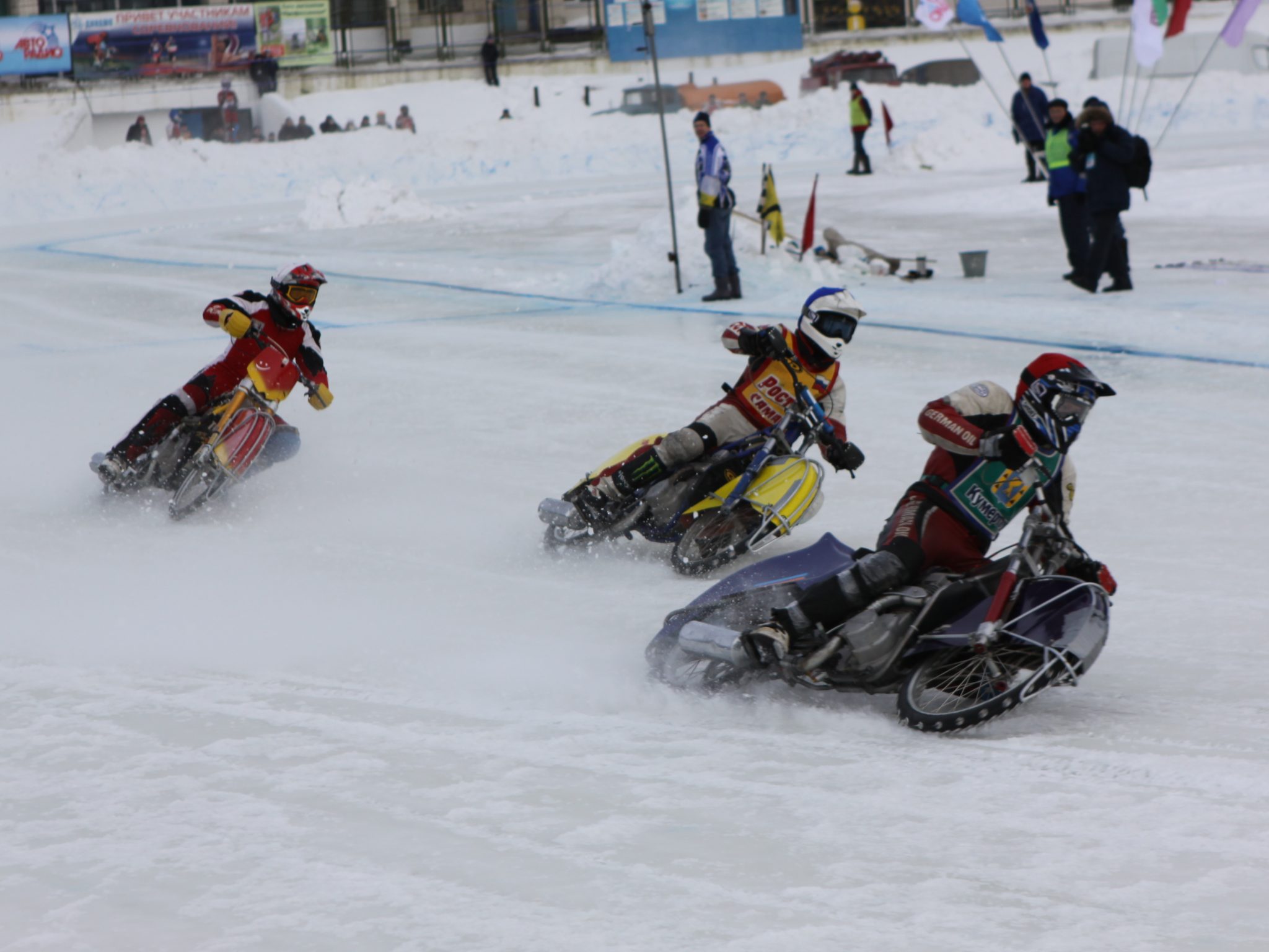 В Самарской области завершился первый финал чемпионата России по мотогонкам на льду