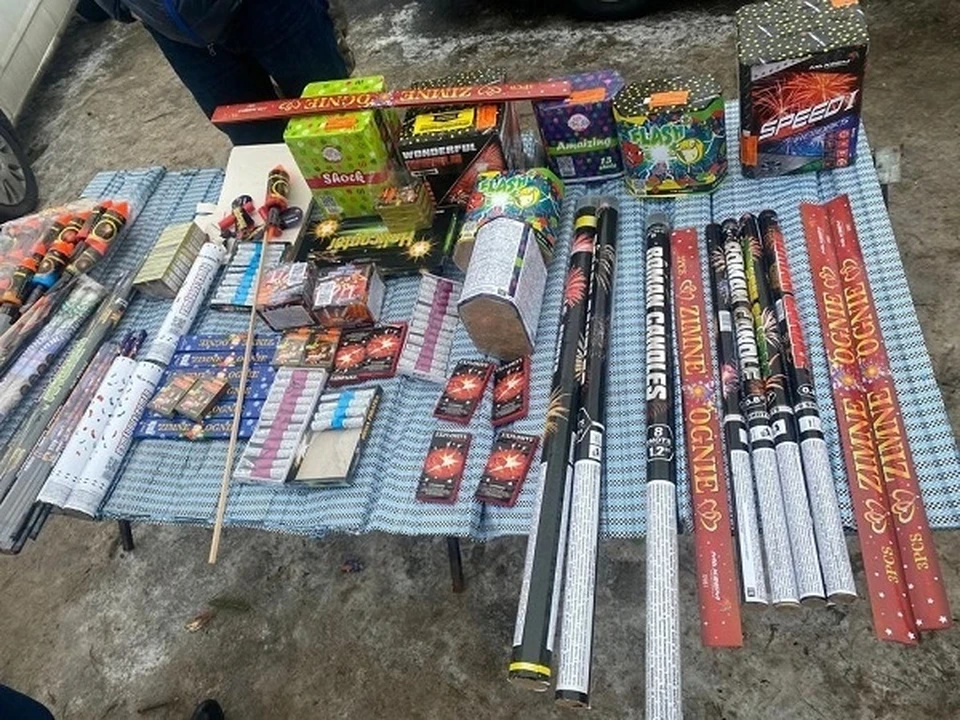 Полицейские в Самарской области изъяли 1 034 пиротехнических изделия