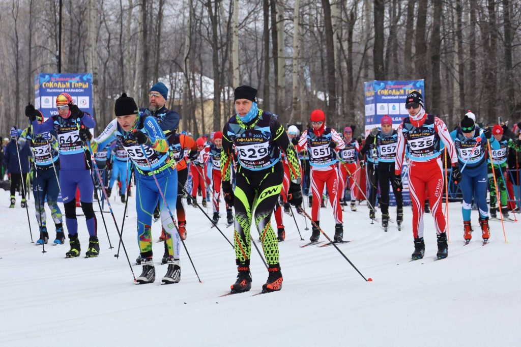 В Самаре проходит лыжный марафон "Сокольи горы"