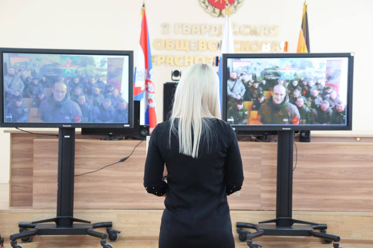 В Самарской области состоялся телемост военнослужащих из зоны СВО