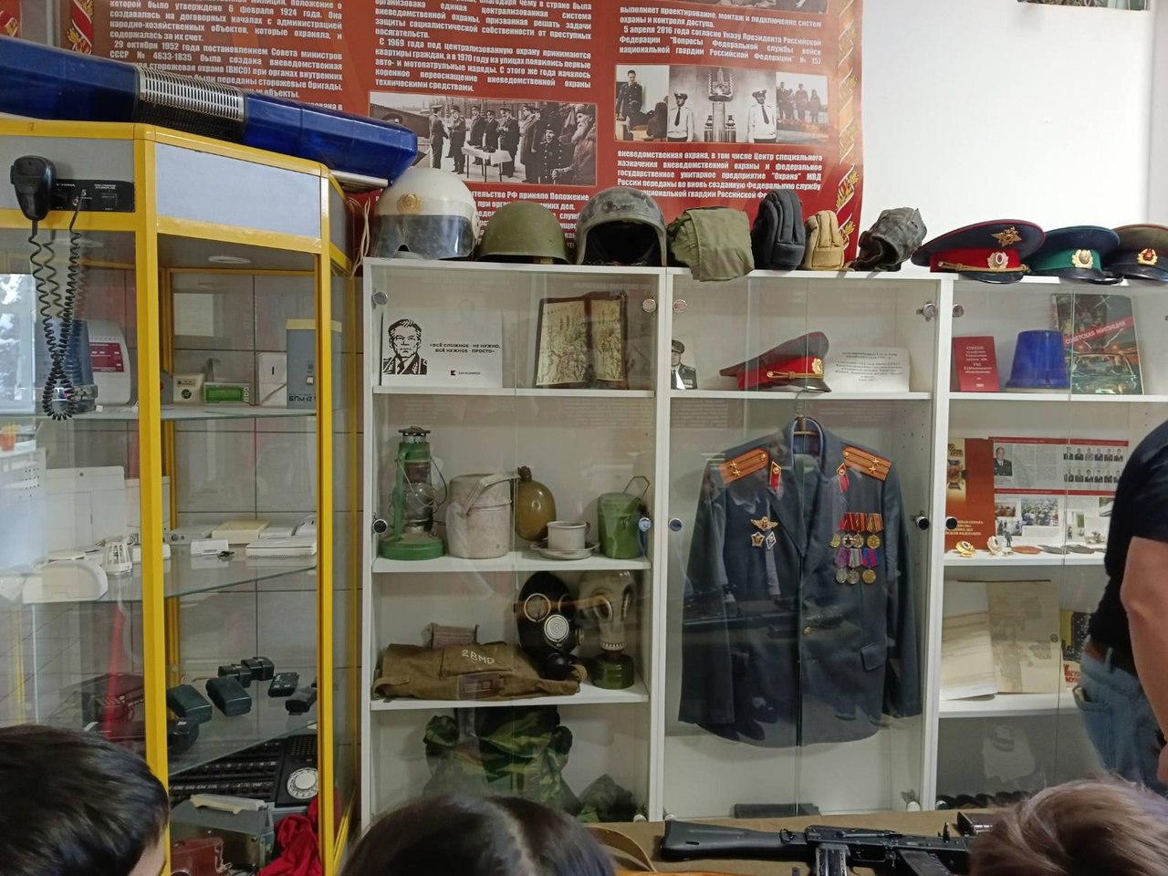 В самарской школе № 109 открыт единственный в городе музей вневедомственной охраны Росгвардии
