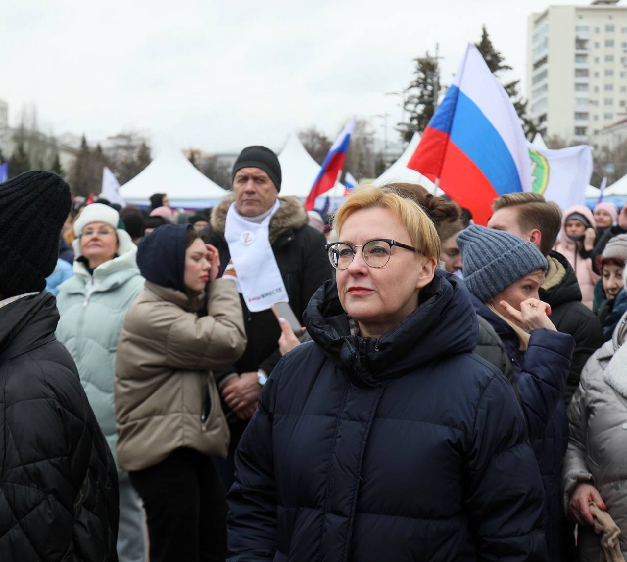 Глава Самары приняла участие в праздновании Дня воссоединения Крыма с Россией