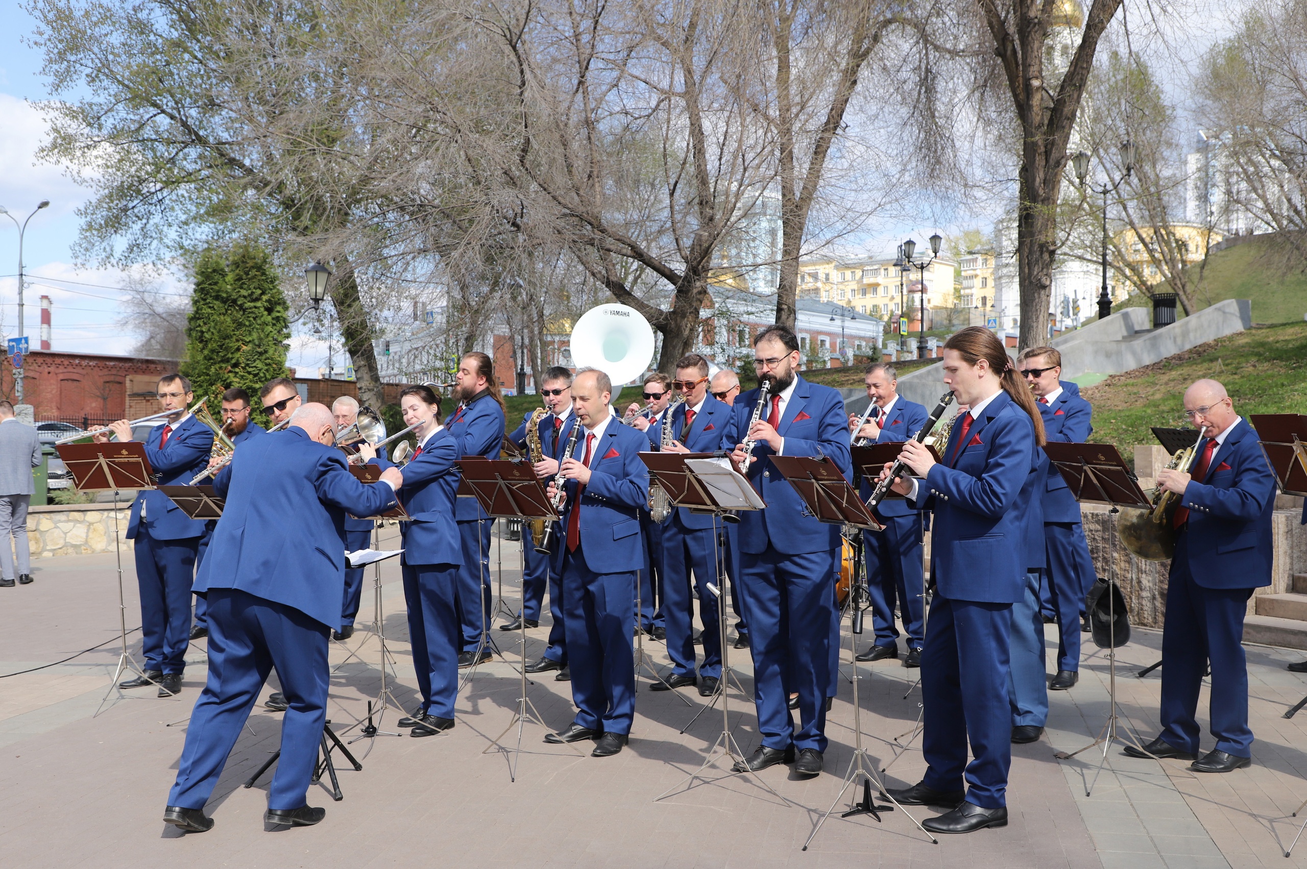 В Струковском саду исполнили «На сопках Маньчжурии» и другие известные произведения