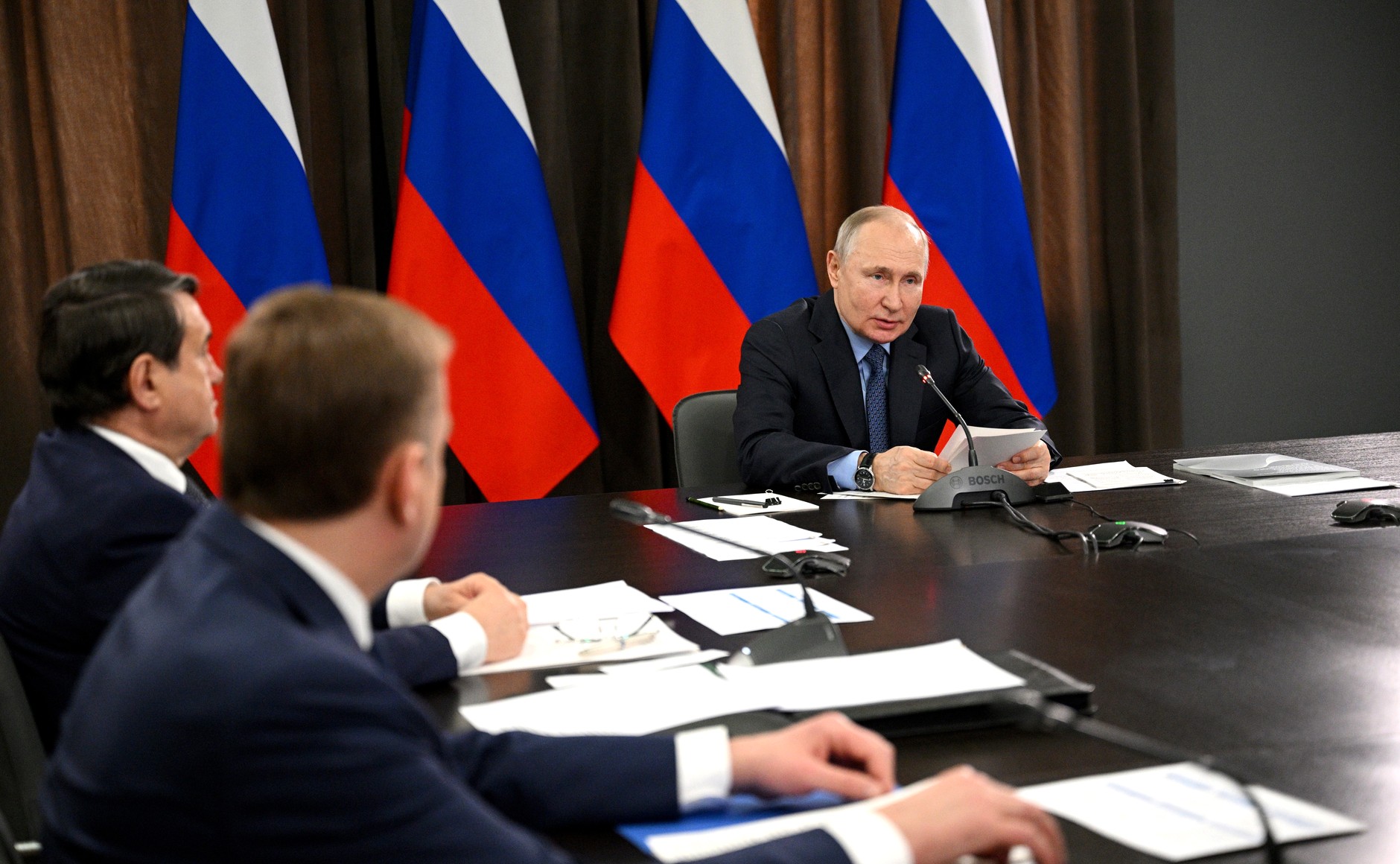 Дмитрий Азаров принял участие в заседании Президиума Госсовета, которое провел Владимир Путин