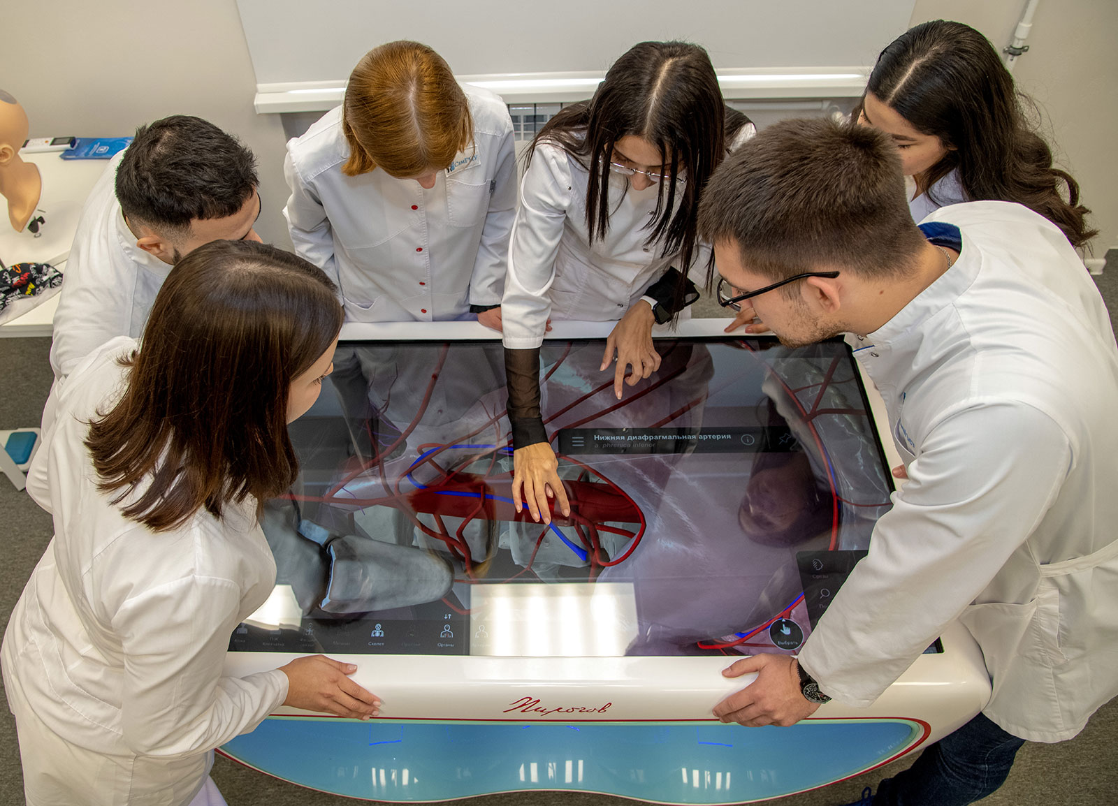 В СамГМУ разработали новый модуль для анатомического стола «Пирогов»