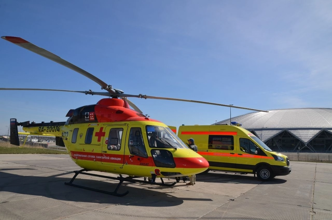 С начала года вертолет санавиации доставил в самарскую больницу имени Середавина 30 пациентов
