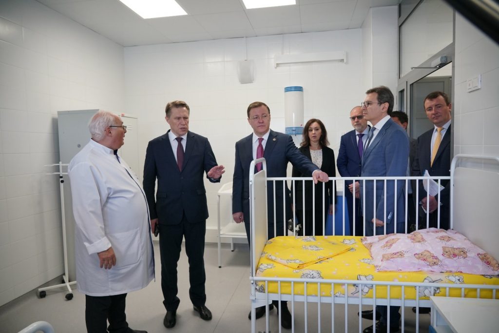 В Самаре открылся новый корпус детской инфекционной больницы