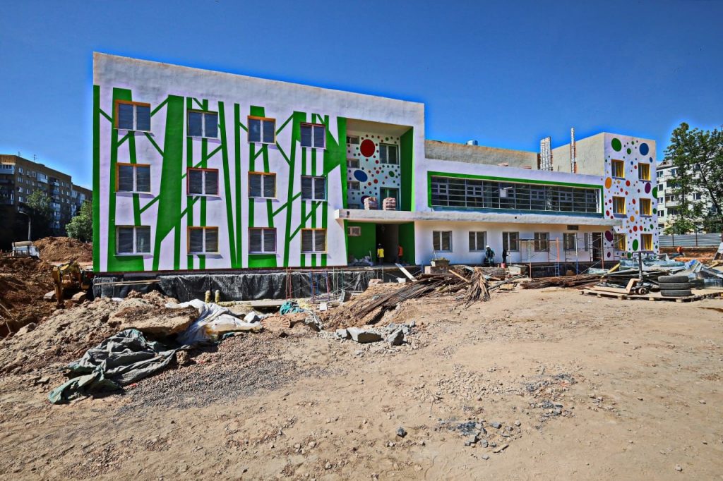 В здании детсада в Промышленном районе Самары проводят отделку помещений