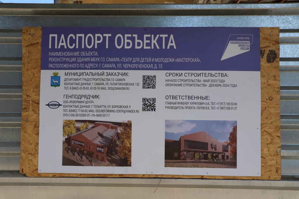 В Самаре началась реконструкция здания бывшего кинотеатра «Россия»