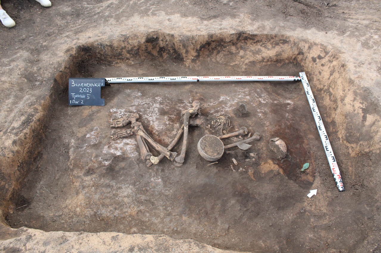 В Самарской области нашли могилу бронзового века