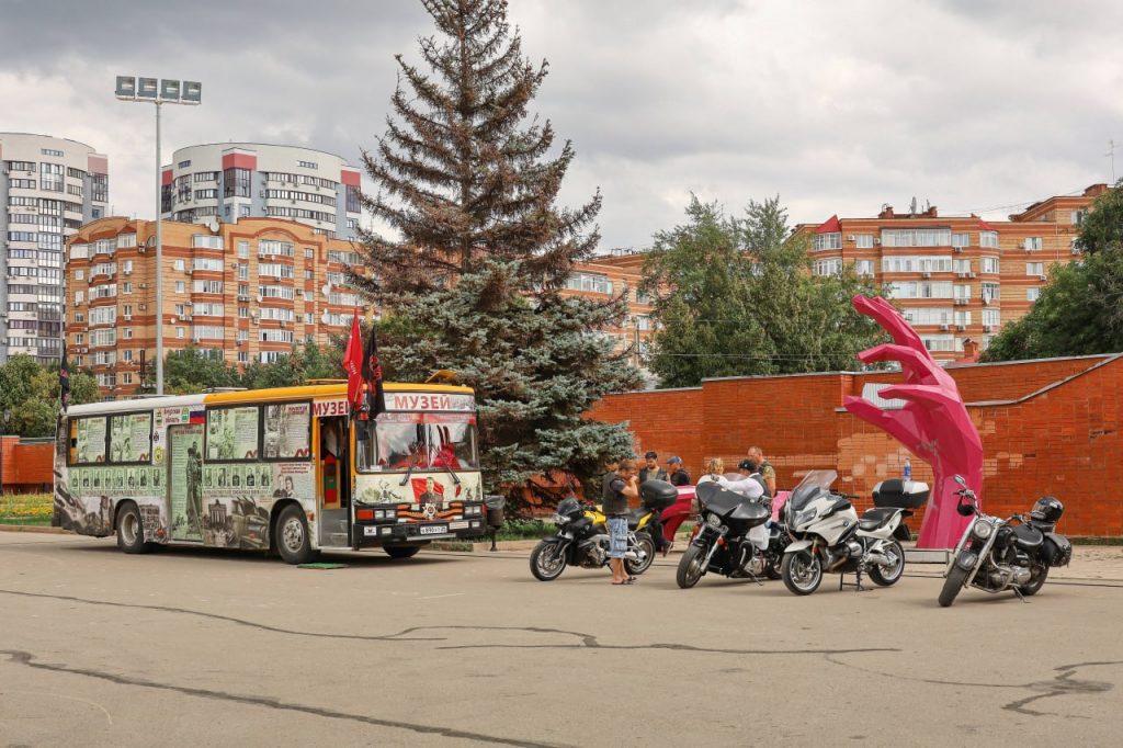 В Самаре 30 июля работает передвижная экспозиция «Автобус Победы»