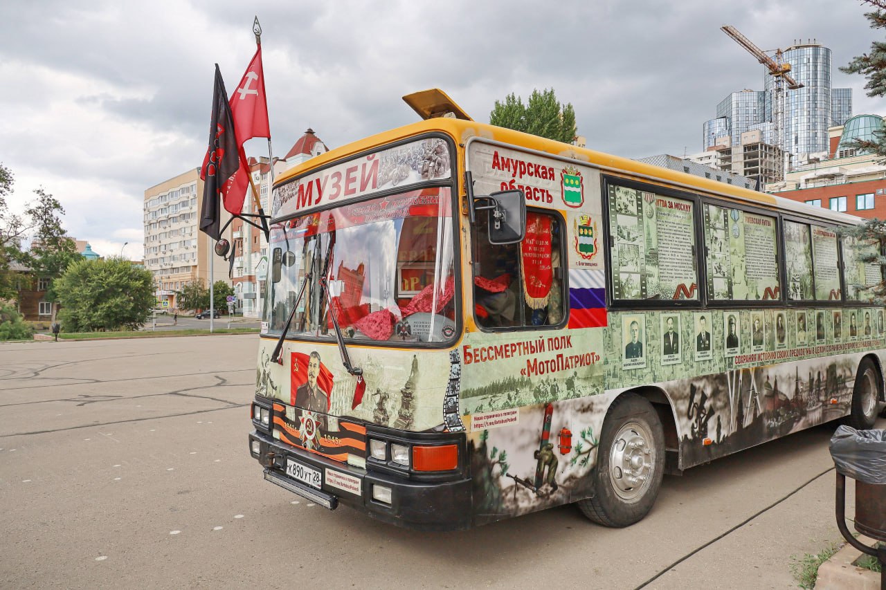 В Самаре 30 июля работает передвижная экспозиция «Автобус Победы»
