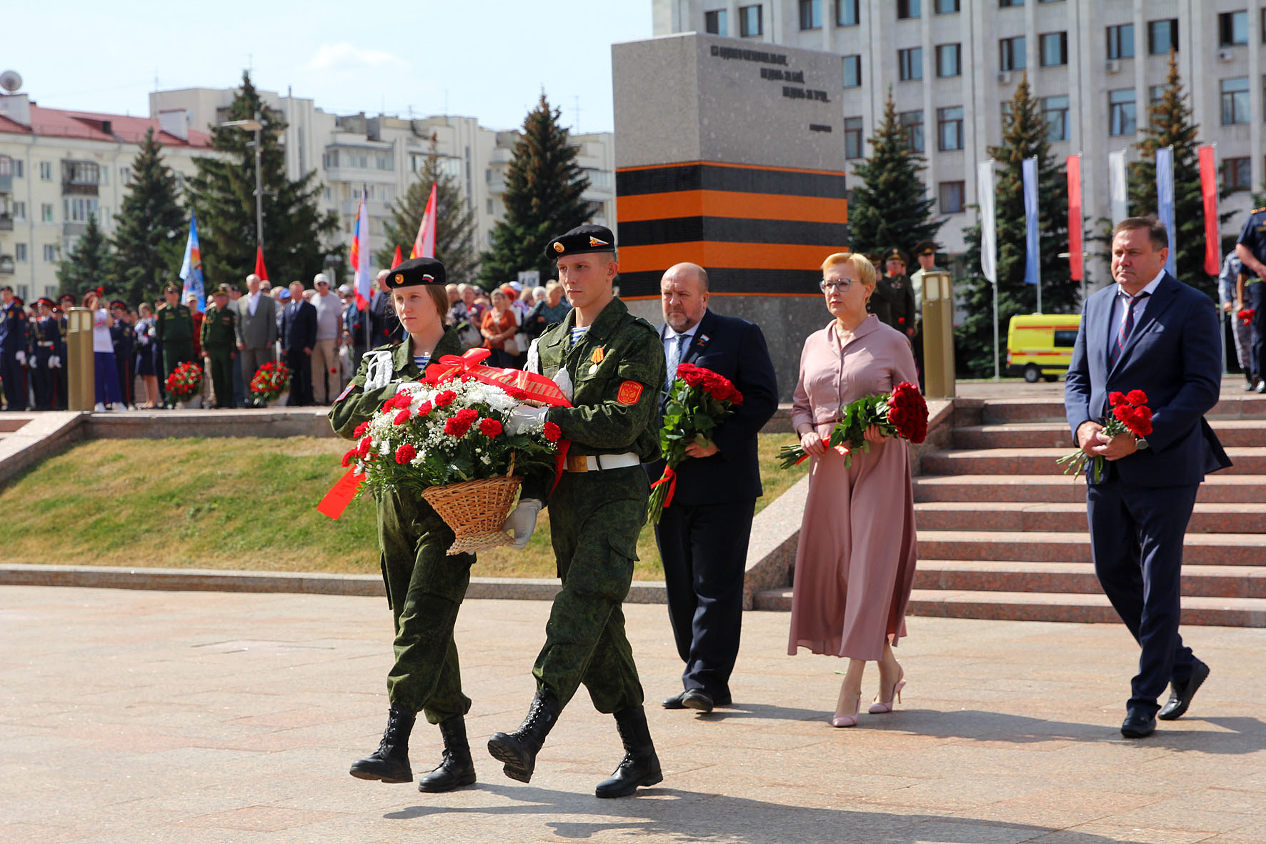В Самаре почтили память героев Курской битвы