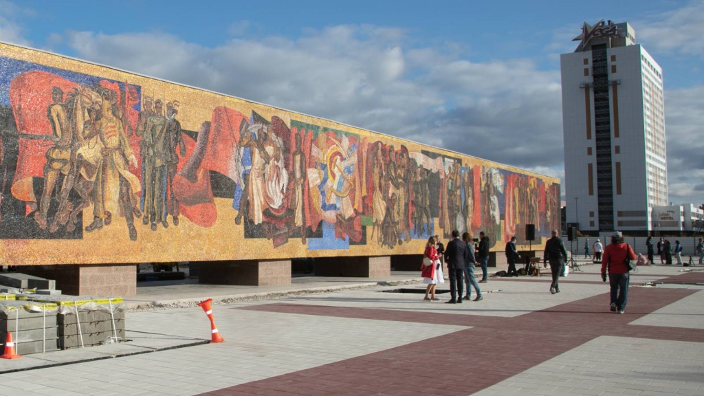 В Тольятти завершилась реставрация стелы «Радость труда»