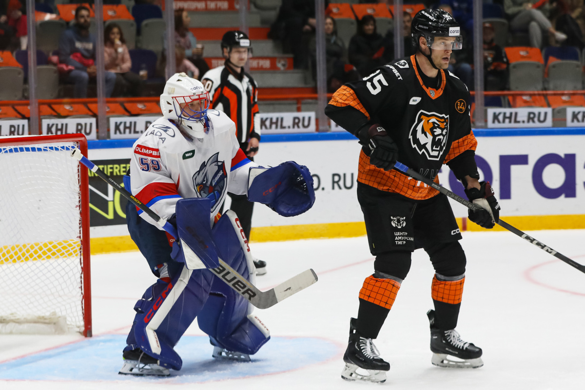 Тольяттинская хоккейная «Лада» уступила «Амуру»