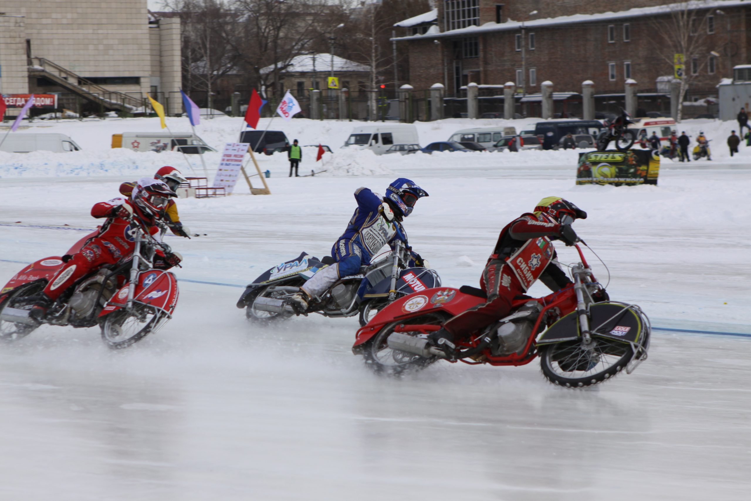 В Тольятти пройдут три турнира по мотогонкам на льду