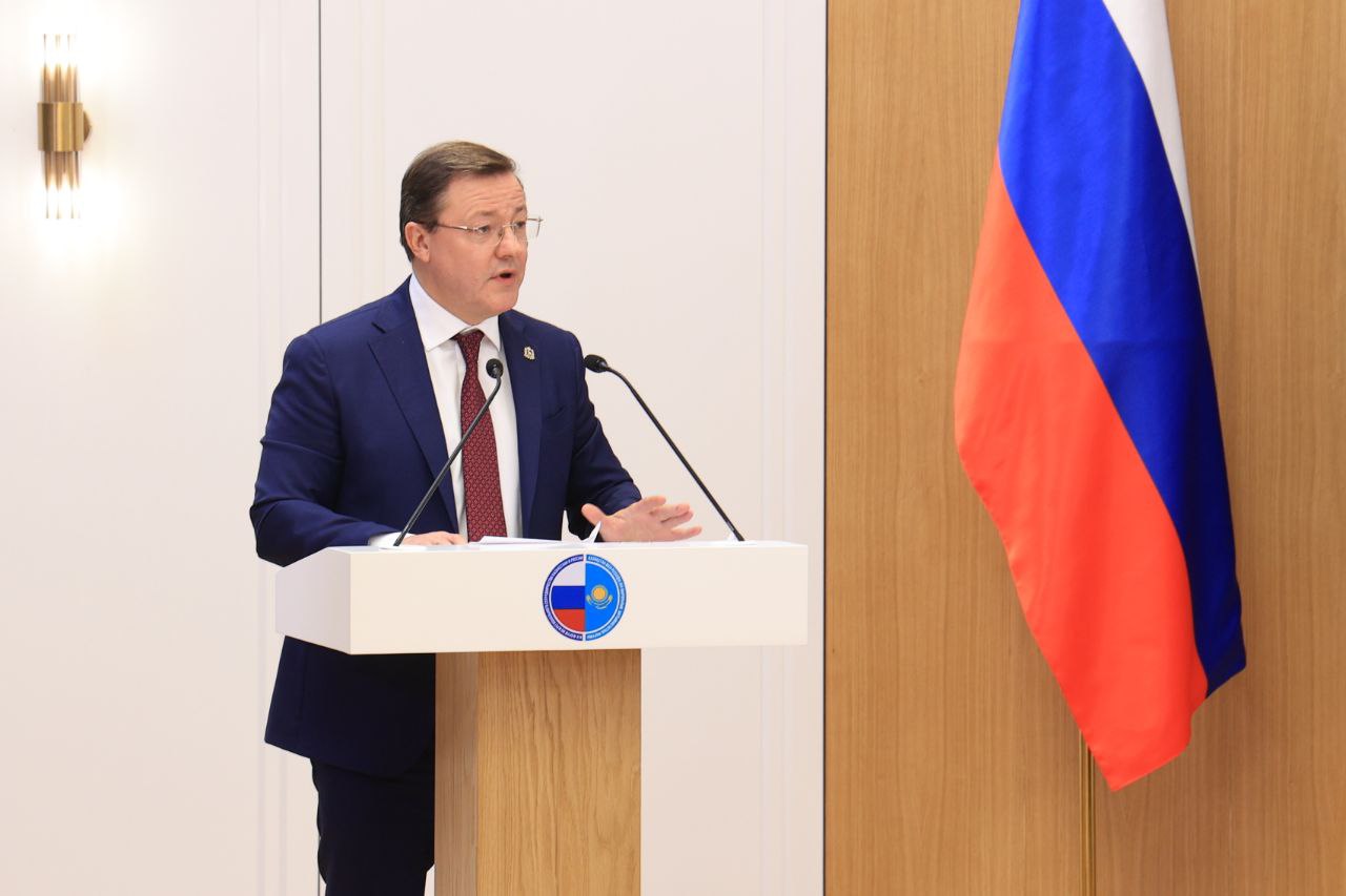 Губернатор Дмитрий Азаров рассказал, как будет развиваться сотрудничество Самарской области и Казахстана
