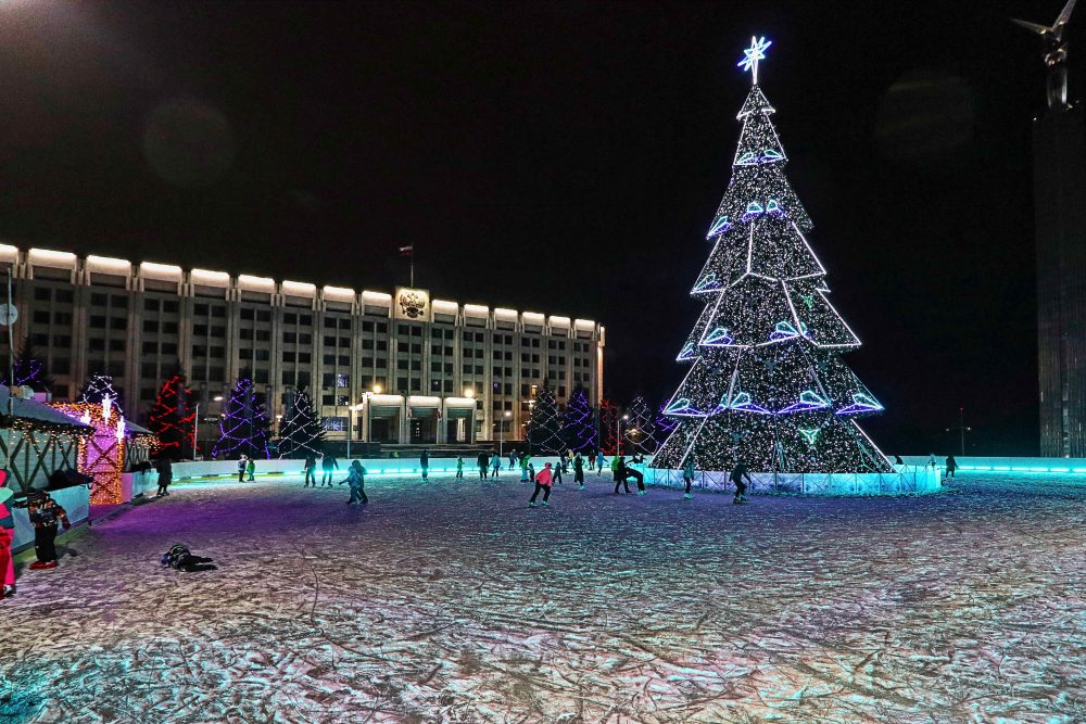 15 декабря на площади Славы в Самаре откроется каток