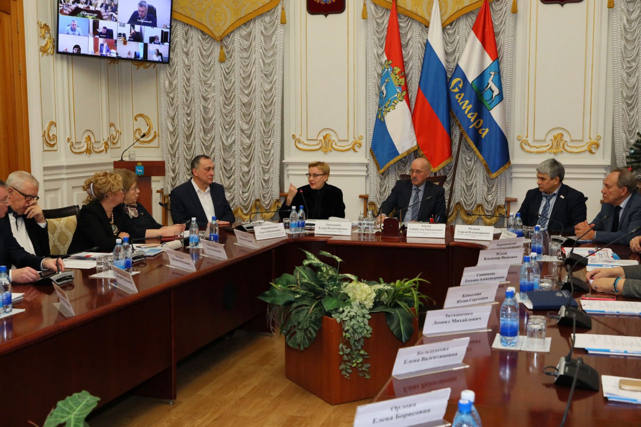 В администрации Самары подвели итоги работы городской общественной палаты за год