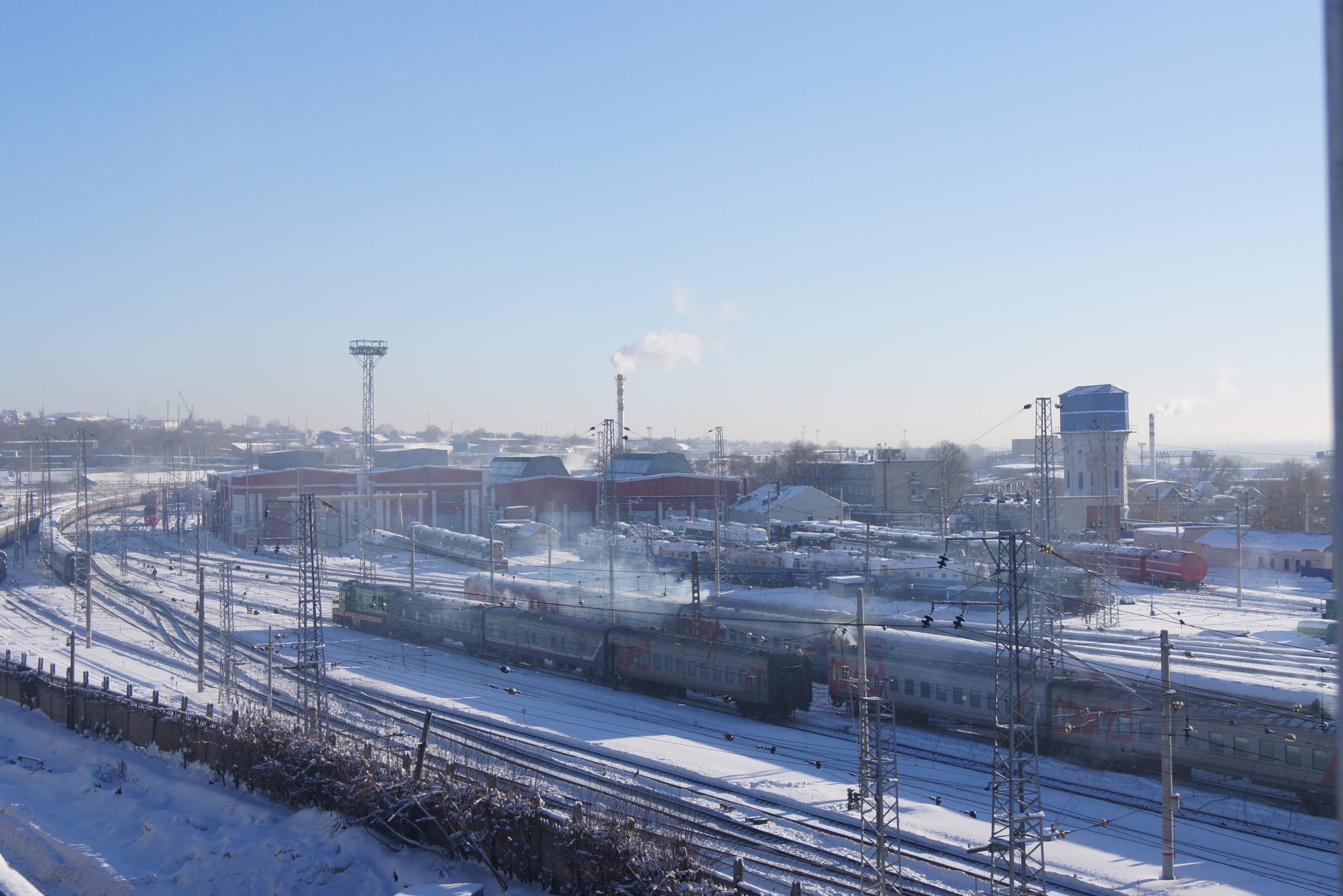 В Самарской области железнодорожники очистили от снега больше 1 400 км путей