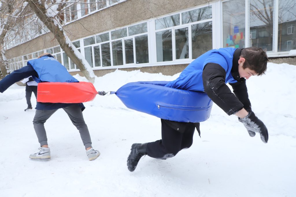 В Самаре на День студента проходят «Холодные игры»