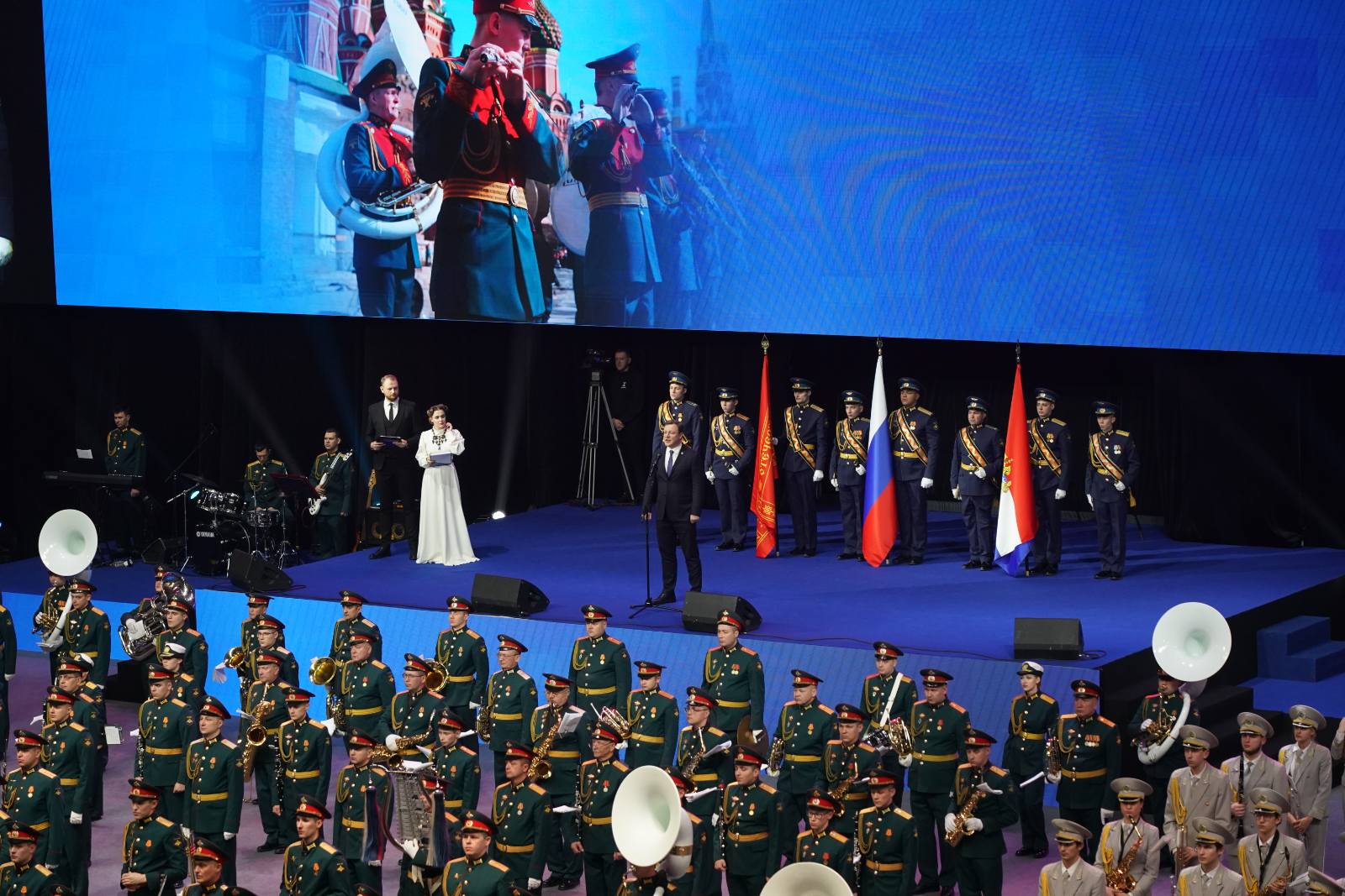 В Самаре выступили военные оркестры со всей страны