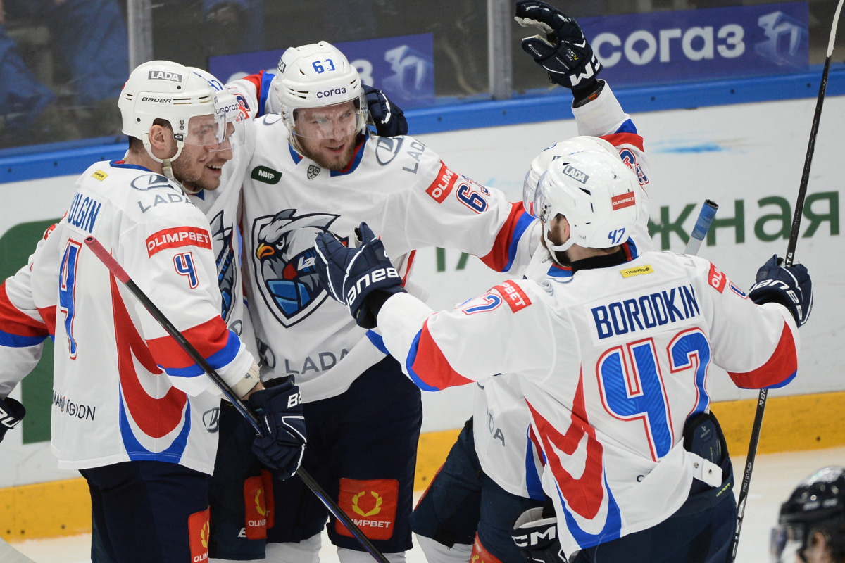 Тольяттинская «Лада» закончила регулярный чемпионат КХЛ победой