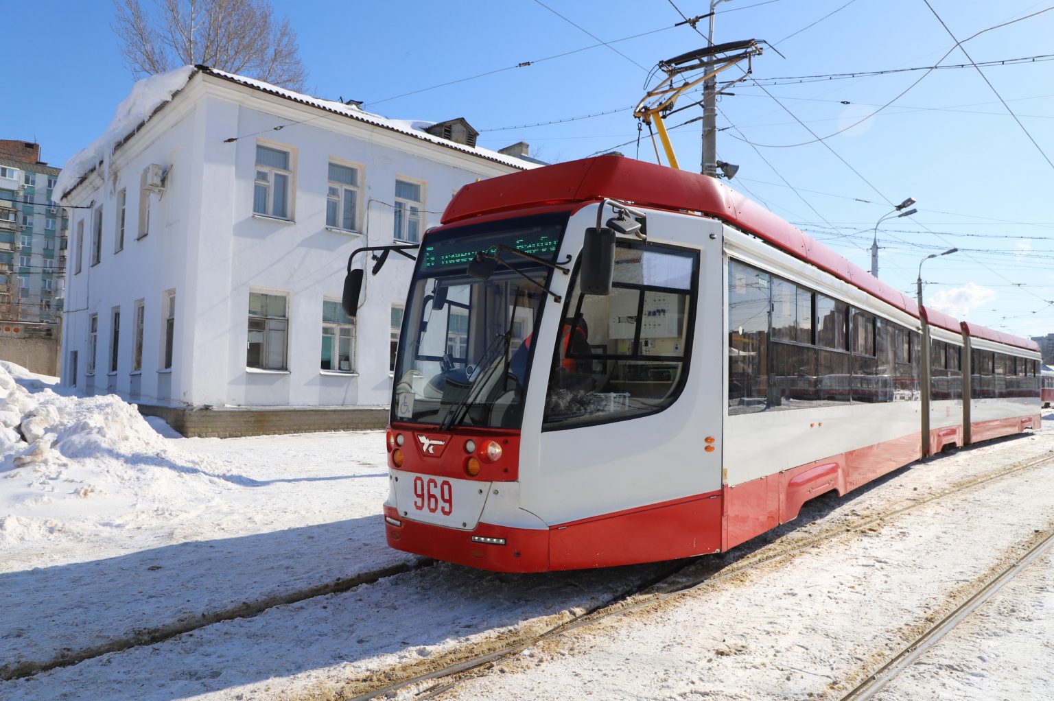 В Самаре изменили схему движения трамвая № 24к