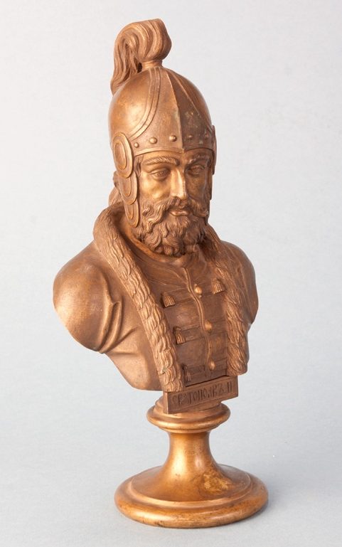 Артефакт: каминная бронза - бюст князя Святополка
