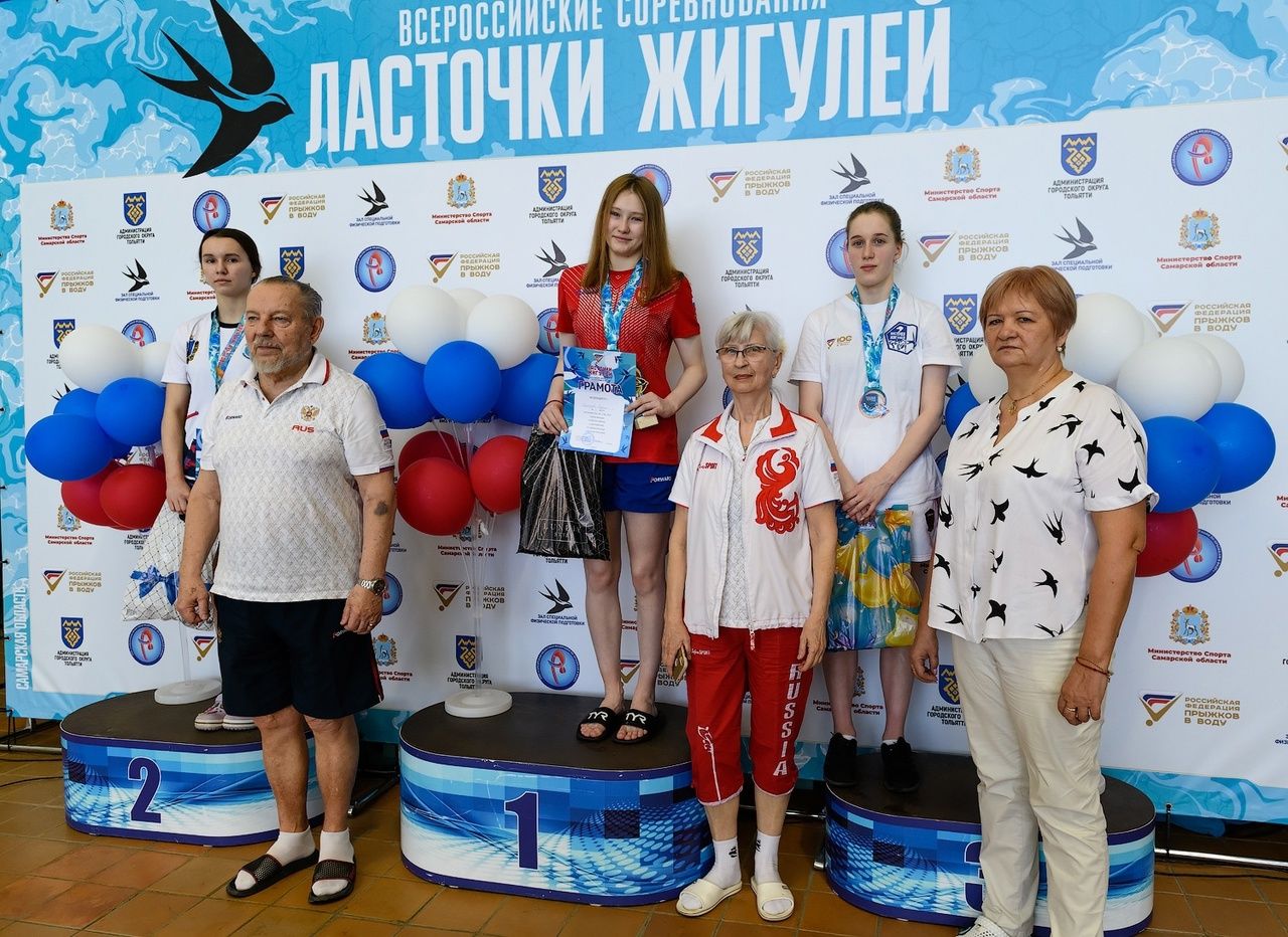Студентка ТГУ выиграла три медали турнира по прыжкам в воду