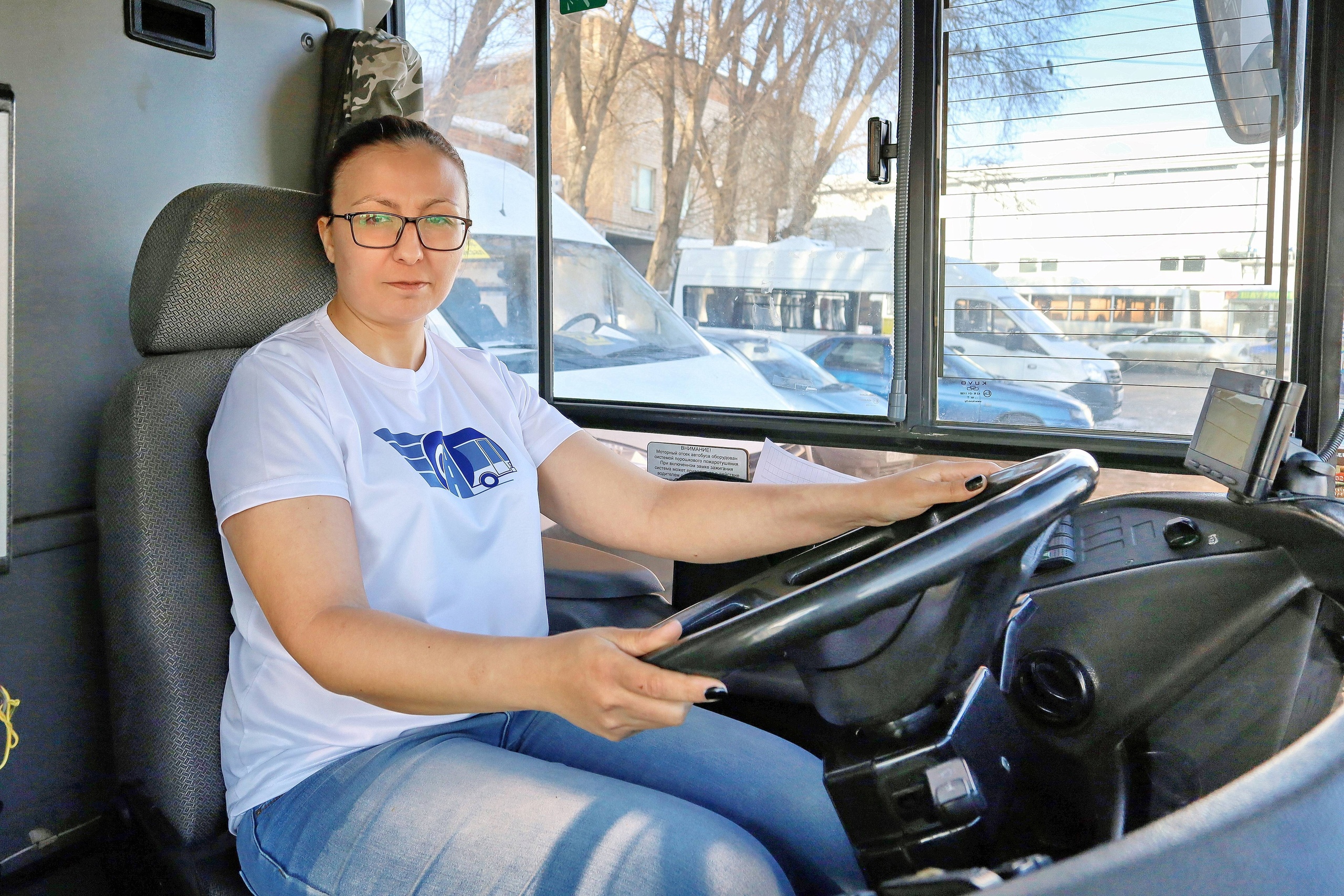 Водитель автобуса Вероника Абаленская: «Это вдохновляет меня и заставляет просыпаться в четыре утра»