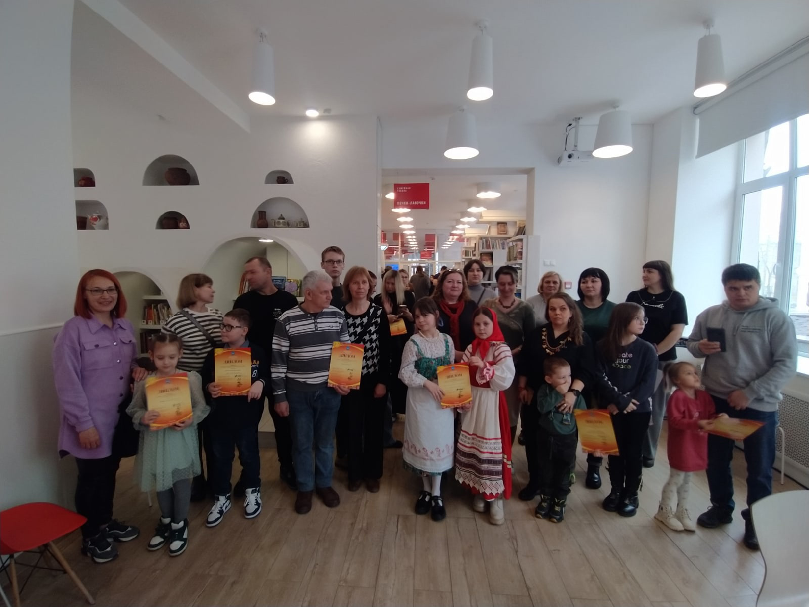 В Библиотеке народов Поволжья наградили победителей конкурса «Самарская Маслена» 